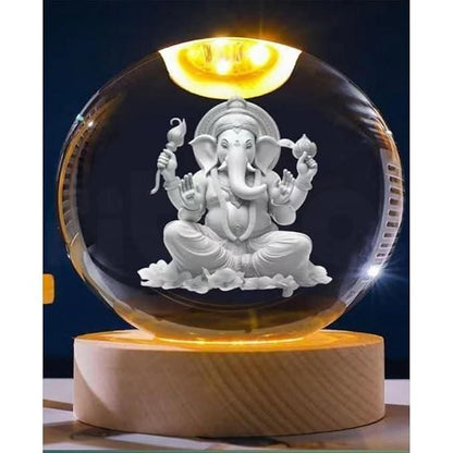 Ganesh Crystal LED Lamp